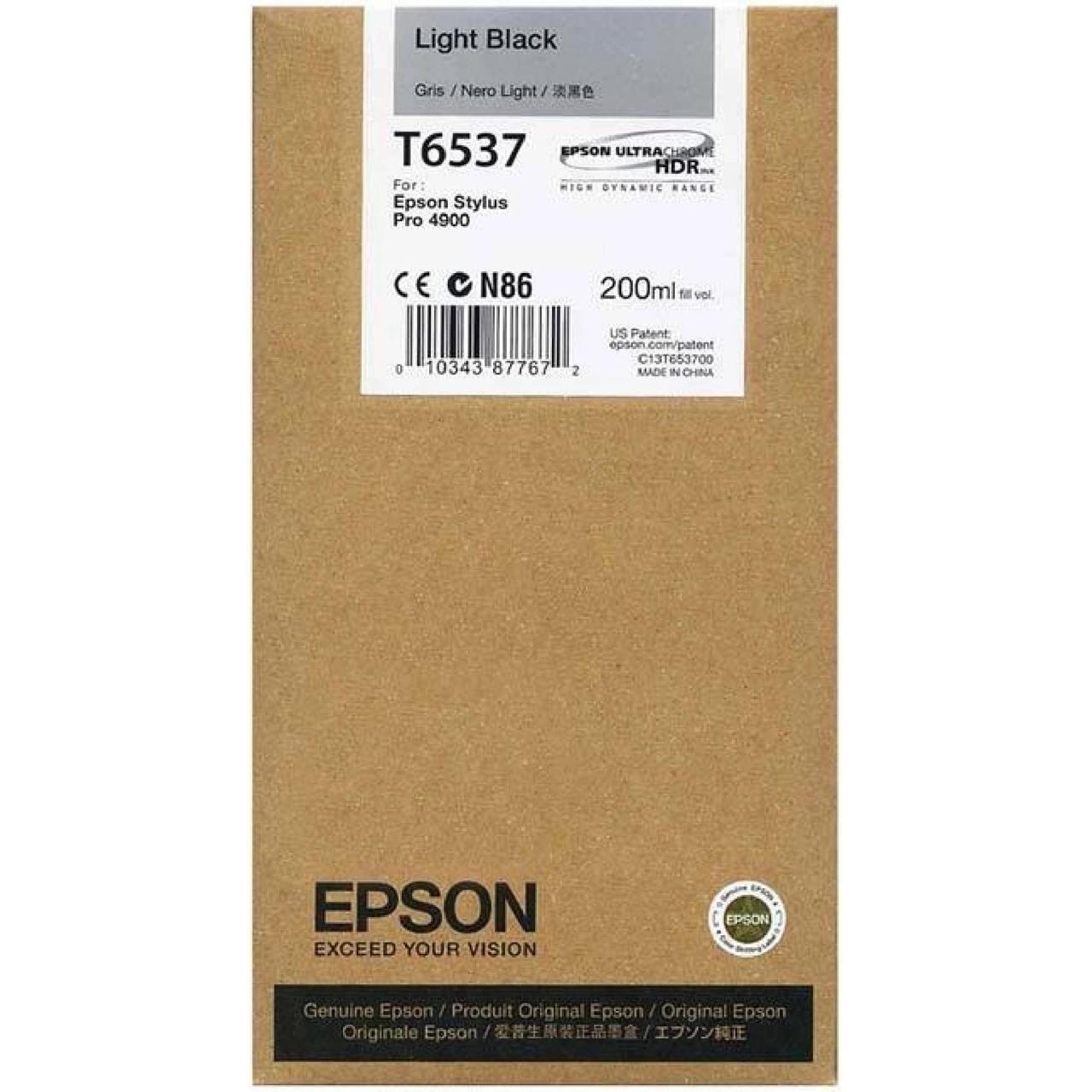 Струменевий картридж Epson C13T653700 - Зображення 2