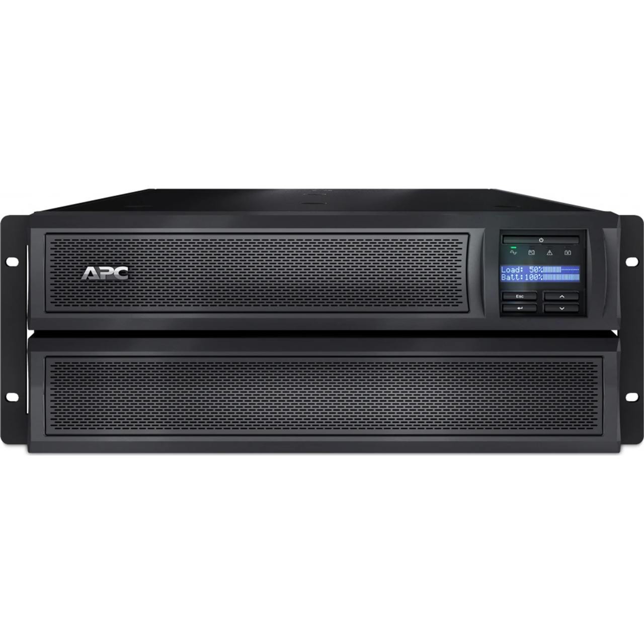 Лінійно-інтерактивний ДБЖ APC Smart-UPS X 2200VA Rack/Tower LCD (SMX2200HV)