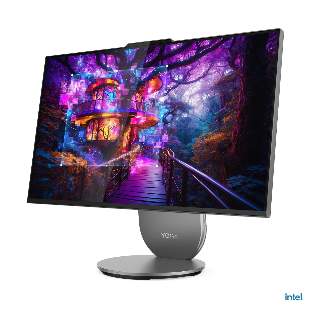 Моноблок Lenovo Yoga AIO 27IAH10 Luna Grey (F0J20014CK)