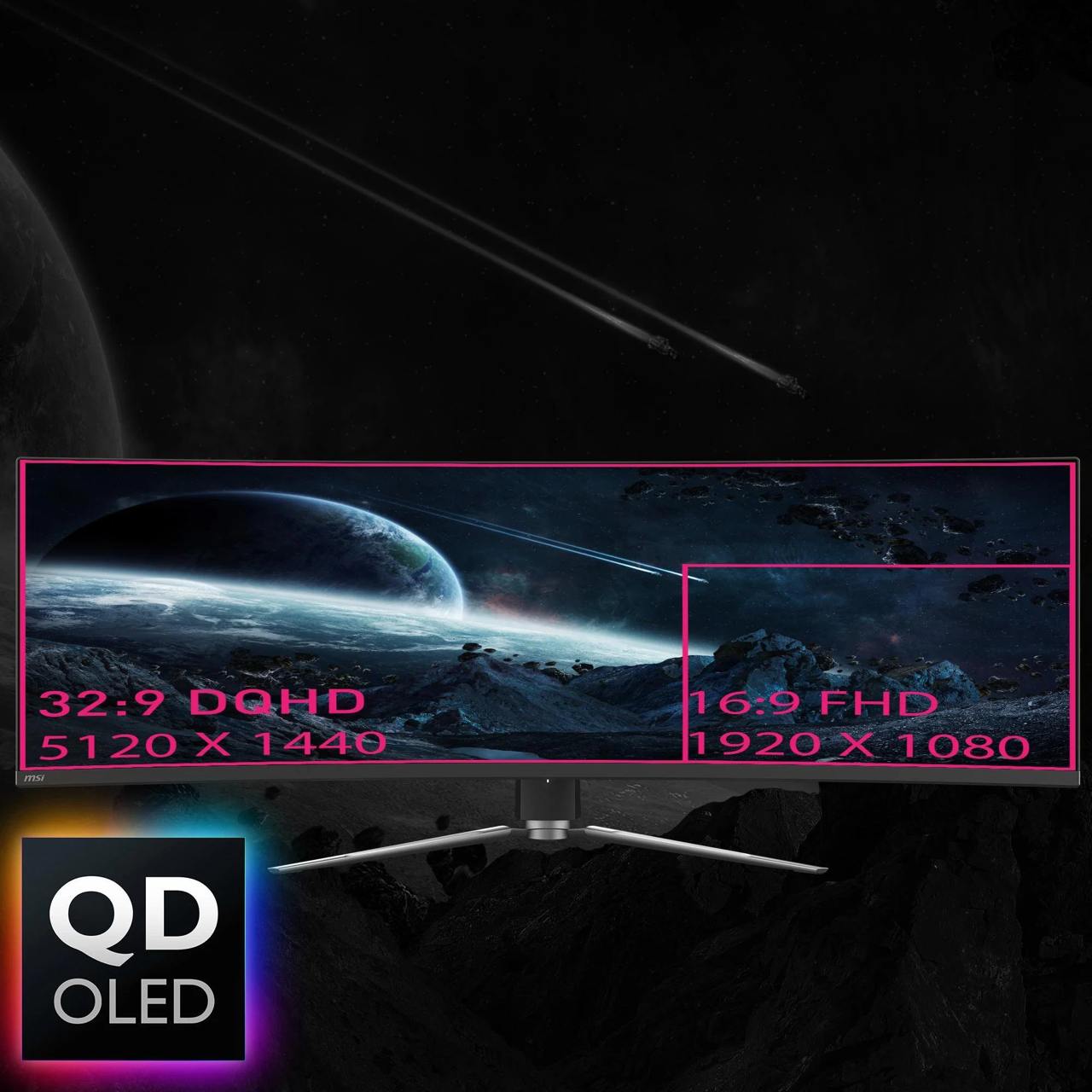 Монітор MSI MPG 491CQP QD-OLED - Зображення 7