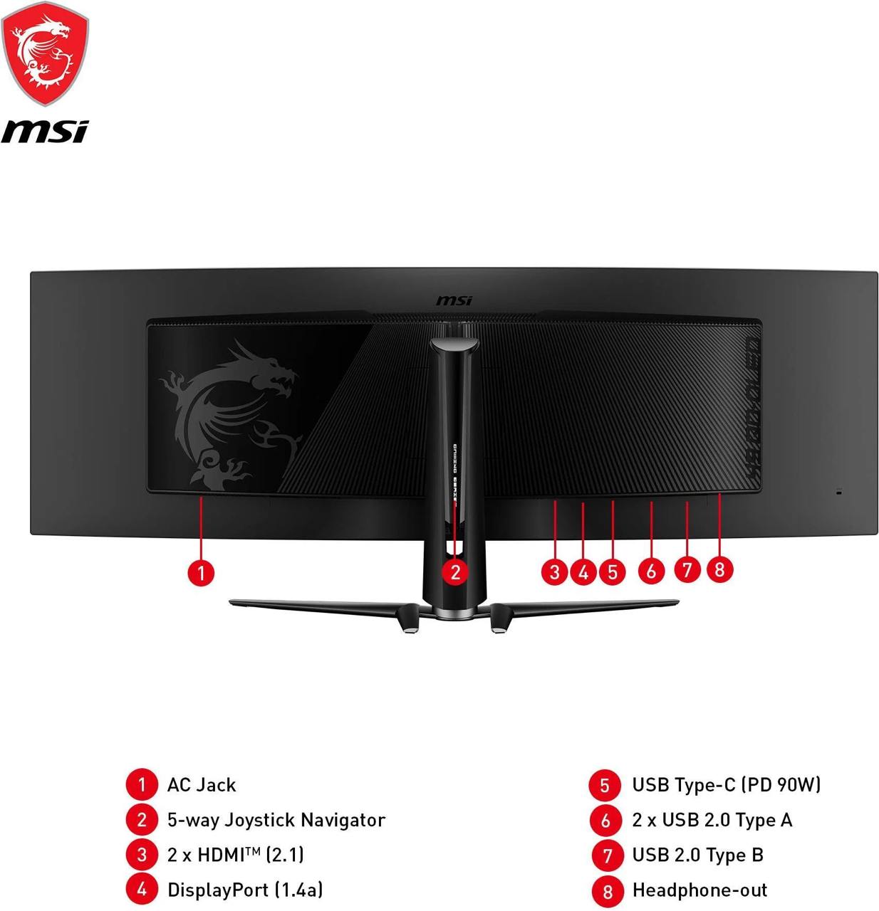 Монітор MSI MPG 491CQP QD-OLED - Зображення 12