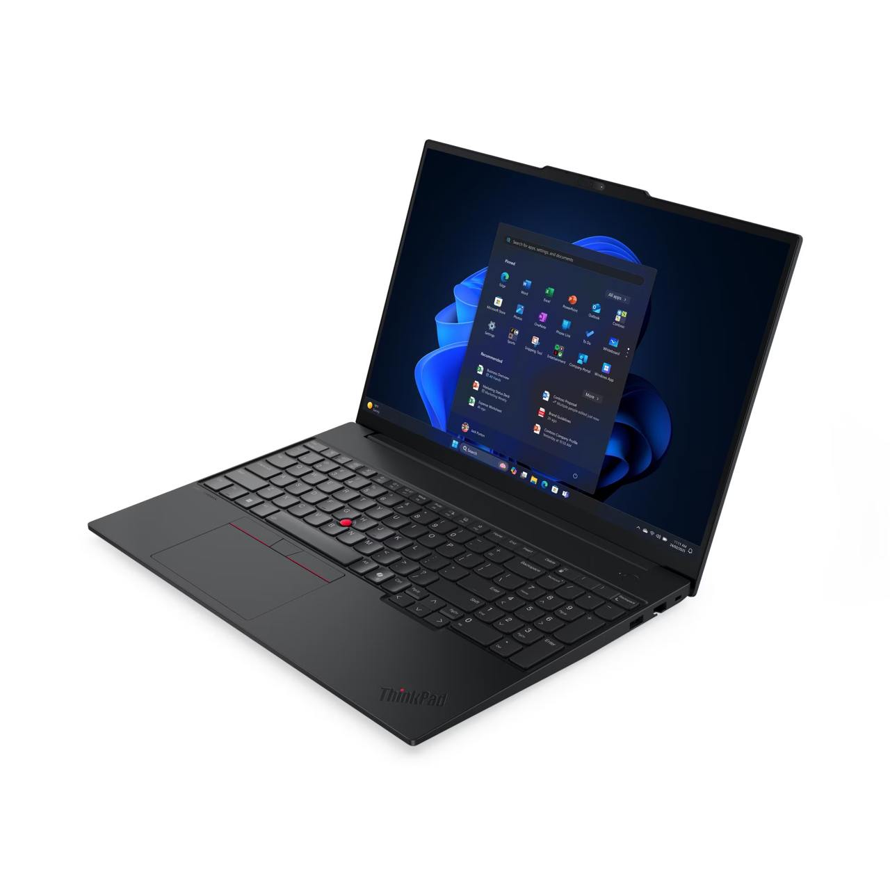 Ноутбук Lenovo ThinkPad E16 Gen 3 Black (21SR0043CK) - Зображення 2