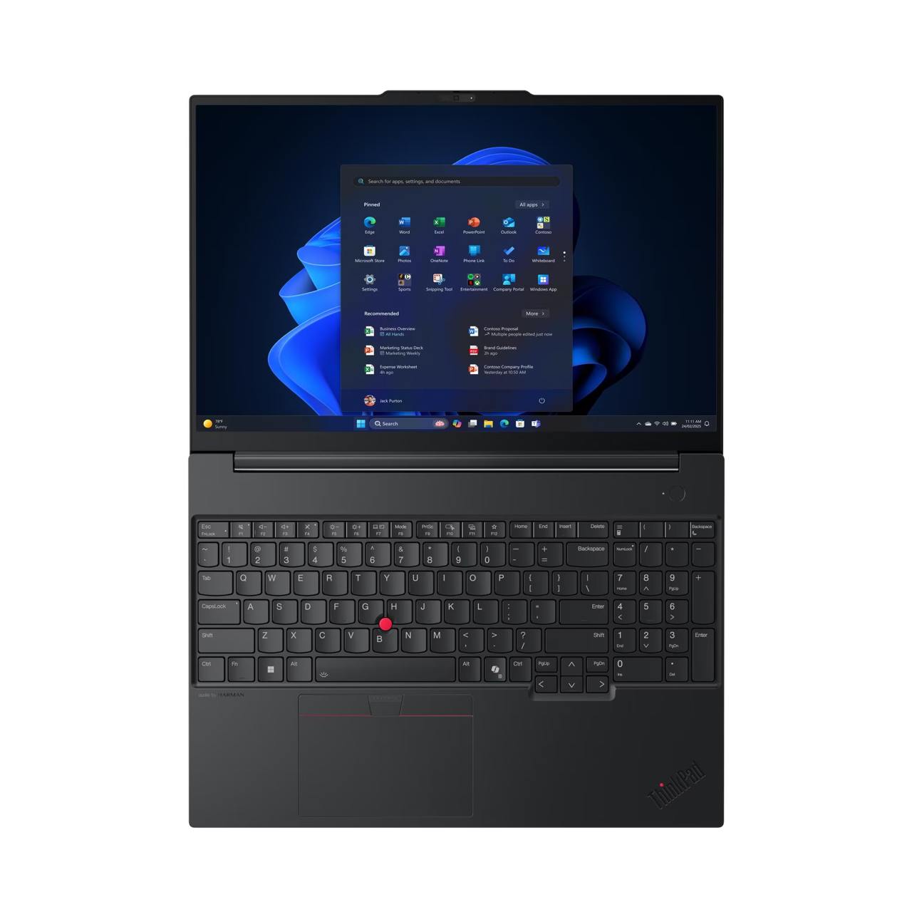 Ноутбук Lenovo ThinkPad E16 Gen 3 Black (21SR0043CK) - Зображення 8